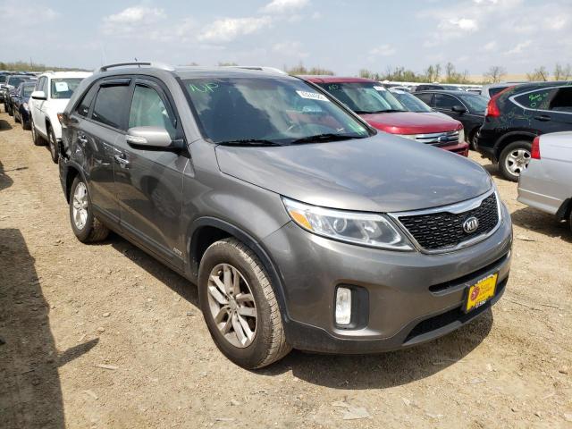 KIA SORENTO LX 2014 5xyktca67eg450640