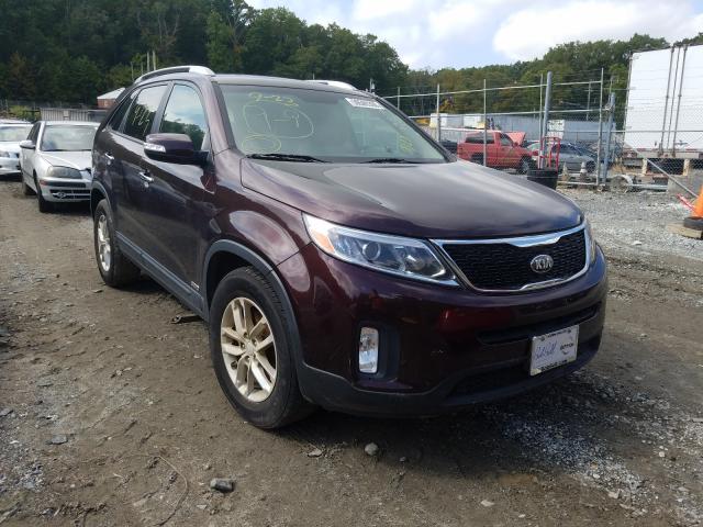 KIA SORENTO LX 2014 5xyktca67eg450959