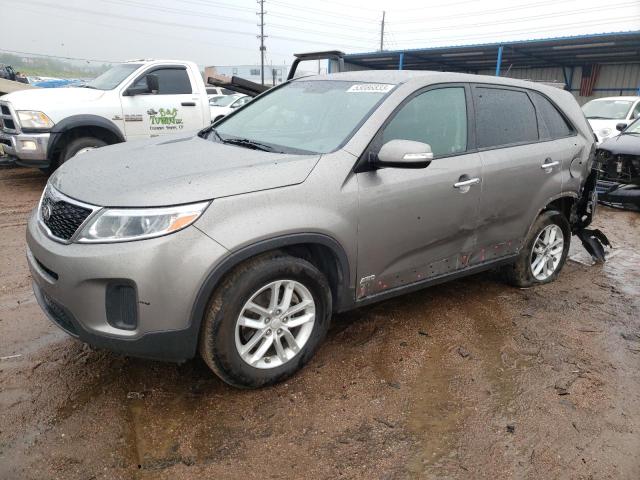 KIA SORENTO LX 2014 5xyktca67eg524641