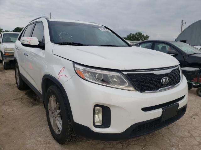 KIA SORENTO LX 2014 5xyktca67eg535154