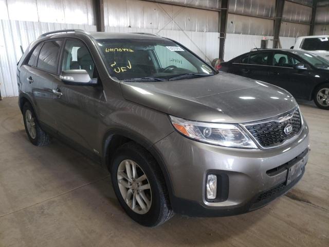 KIA SORENTO LX 2014 5xyktca67eg550768