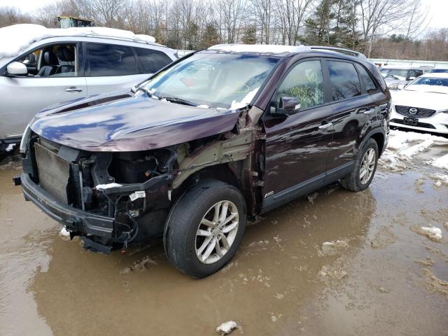 KIA SORENTO LX 2015 5xyktca67fg570827