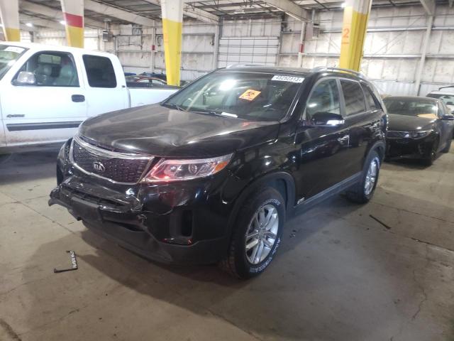 KIA SORENTO LX 2015 5xyktca67fg570911