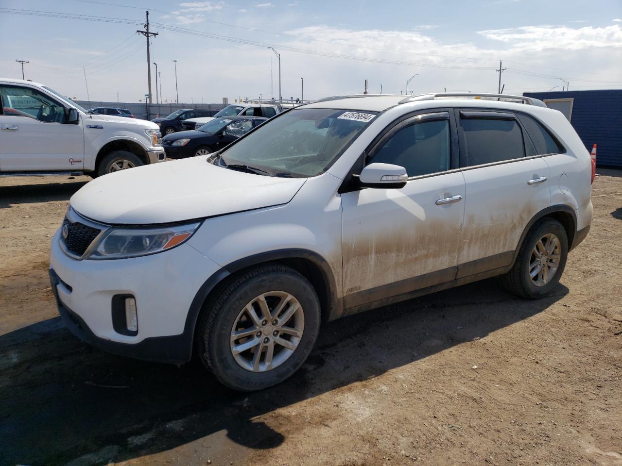 KIA SORENTO 2015 5xyktca67fg587093