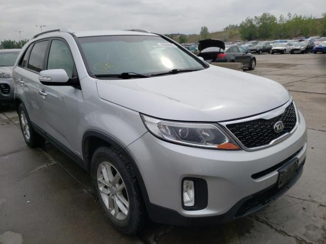 KIA SORENTO LX 2015 5xyktca67fg593945