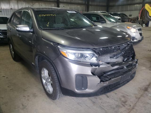 KIA SORENTO LX 2015 5xyktca67fg603552