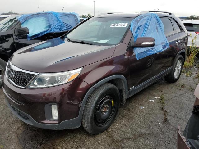 KIA SORENTO LX 2015 5xyktca67fg617063