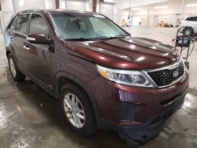 KIA SORENTO LX 2015 5xyktca67fg624448