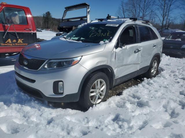 KIA SORENTO LX 2015 5xyktca67fg636292