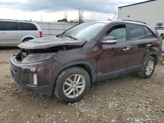 KIA SORENTO 2015 5xyktca67fg640309