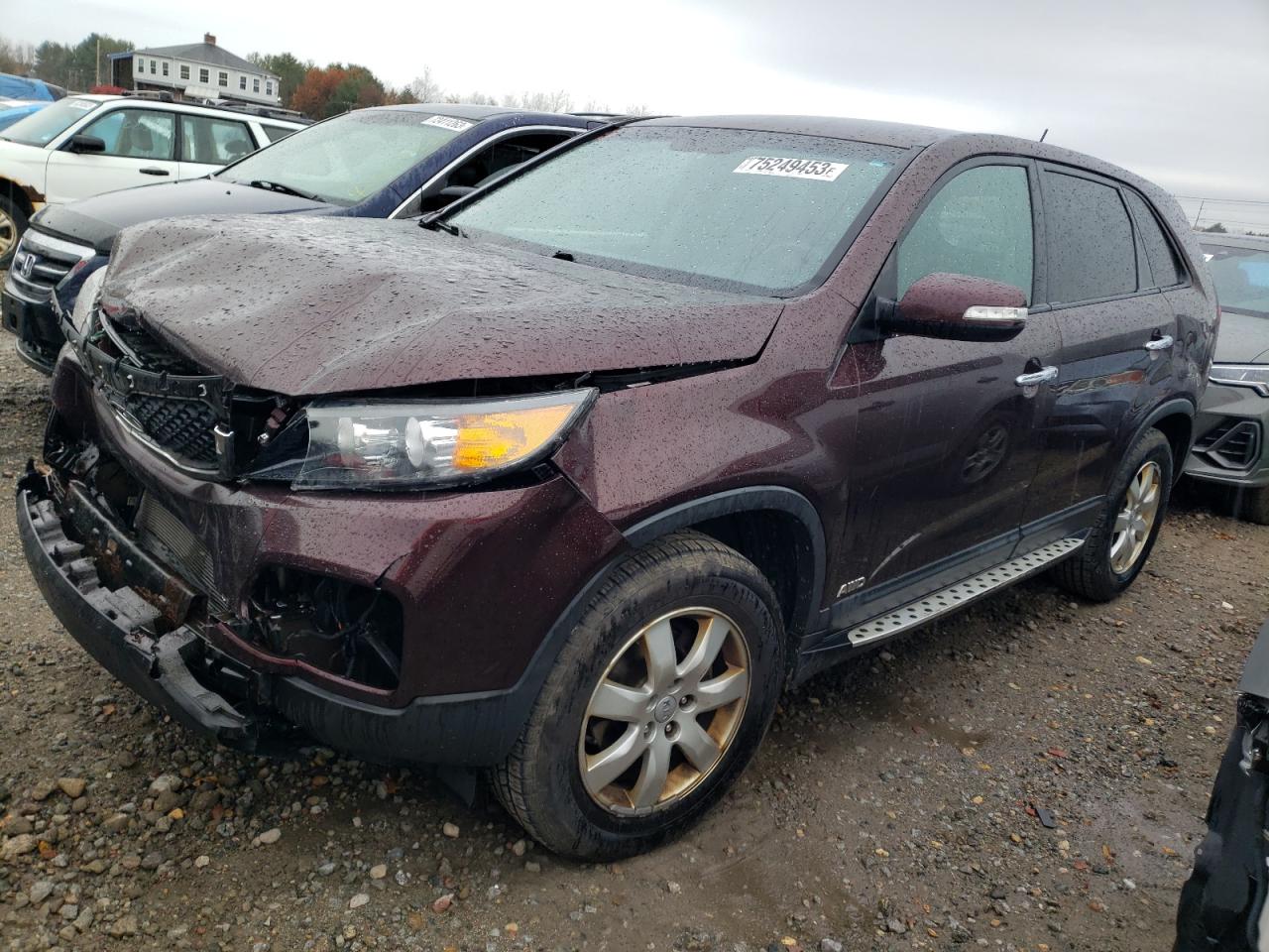 KIA SORENTO 2013 5xyktca68dg327279