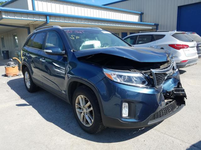 KIA SORENTO LX 2014 5xyktca68eg443342