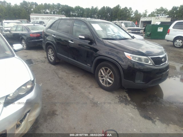 KIA SORENTO 2014 5xyktca68eg444734