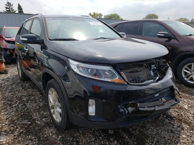 KIA SORENTO LX 2014 5xyktca68eg448847