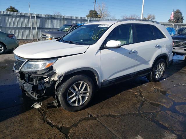 KIA SORENTO 2014 5xyktca68eg465275