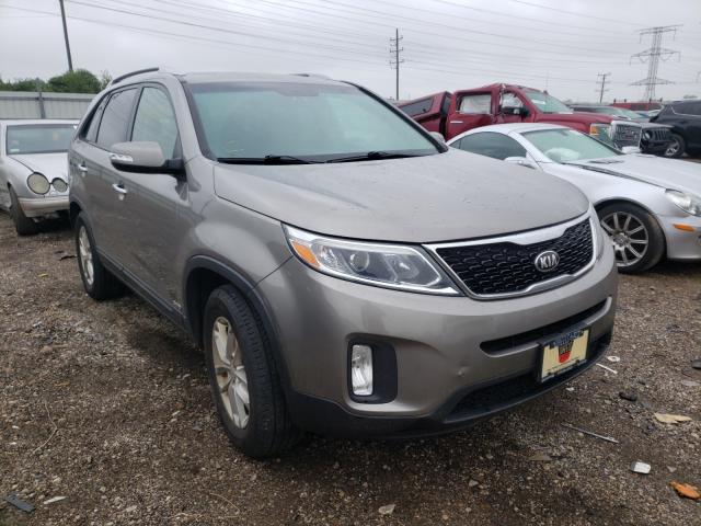 KIA SORENTO LX 2014 5xyktca68eg523658