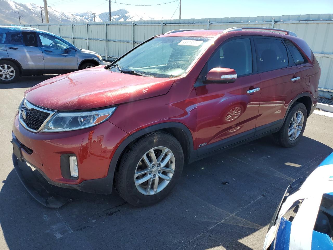 KIA SORENTO 2014 5xyktca68eg535356