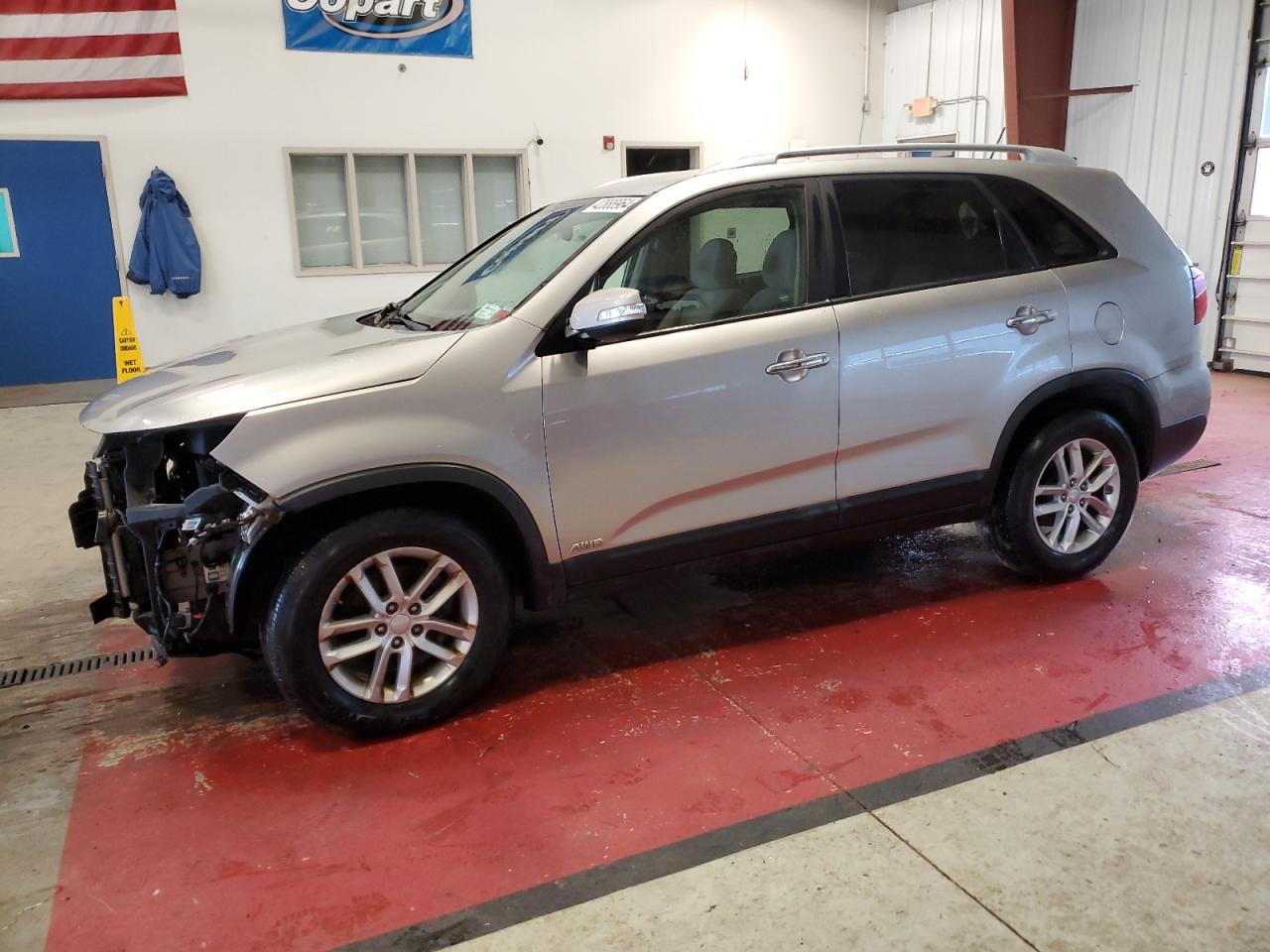 KIA SORENTO 2014 5xyktca68eg535440