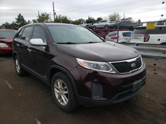 KIA SORENTO LX 2015 5xyktca68fg561456