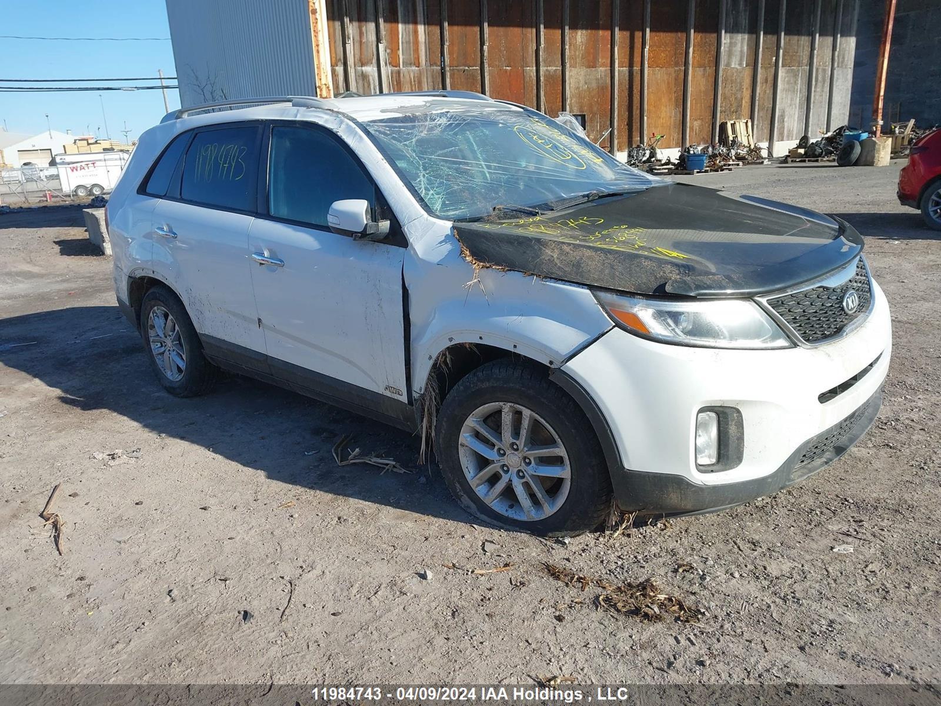 KIA SORENTO 2015 5xyktca68fg568441