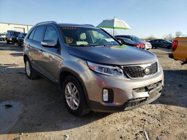 KIA SORENTO LX 2015 5xyktca68fg586437