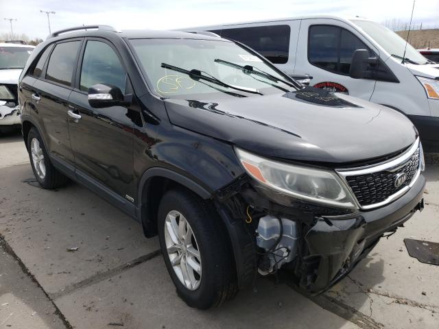 KIA SORENTO LX 2014 5xyktca69eg445164