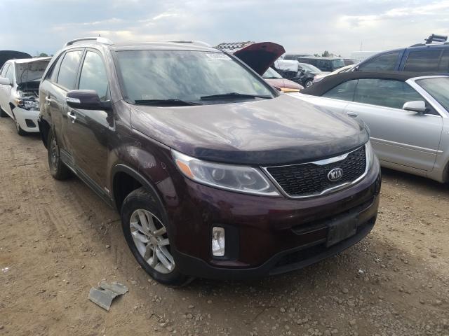 KIA SORENTO LX 2014 5xyktca69eg448484