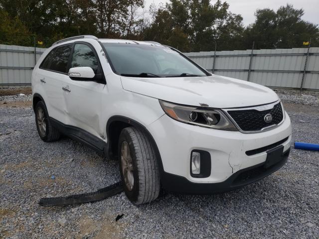 KIA SORENTO LX 2014 5xyktca69eg450574