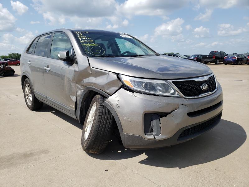 KIA SORENTO LX 2014 5xyktca69eg503791