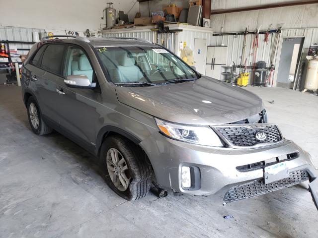 KIA SORENTO LX 2014 5xyktca69eg505377