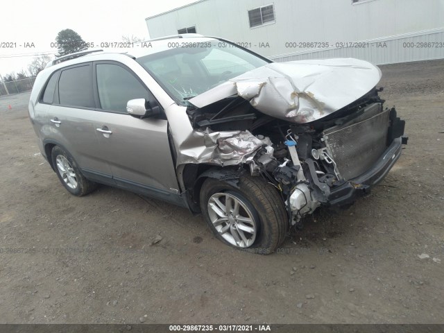 KIA SORENTO 2014 5xyktca69eg538301