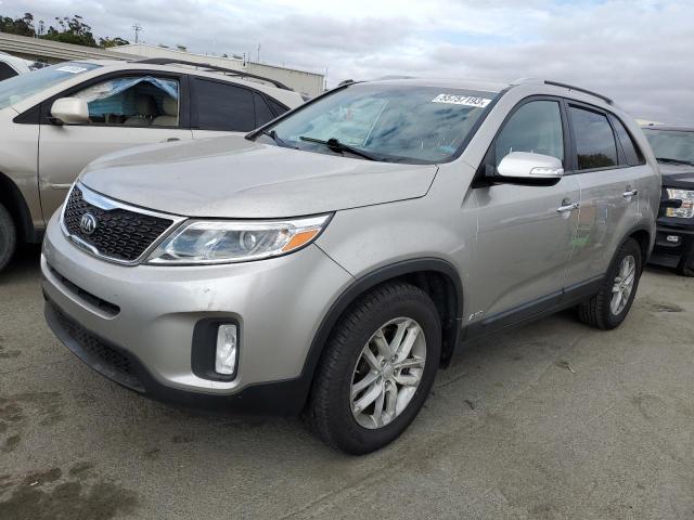 KIA SORENTO LX 2014 5xyktca69eg538783