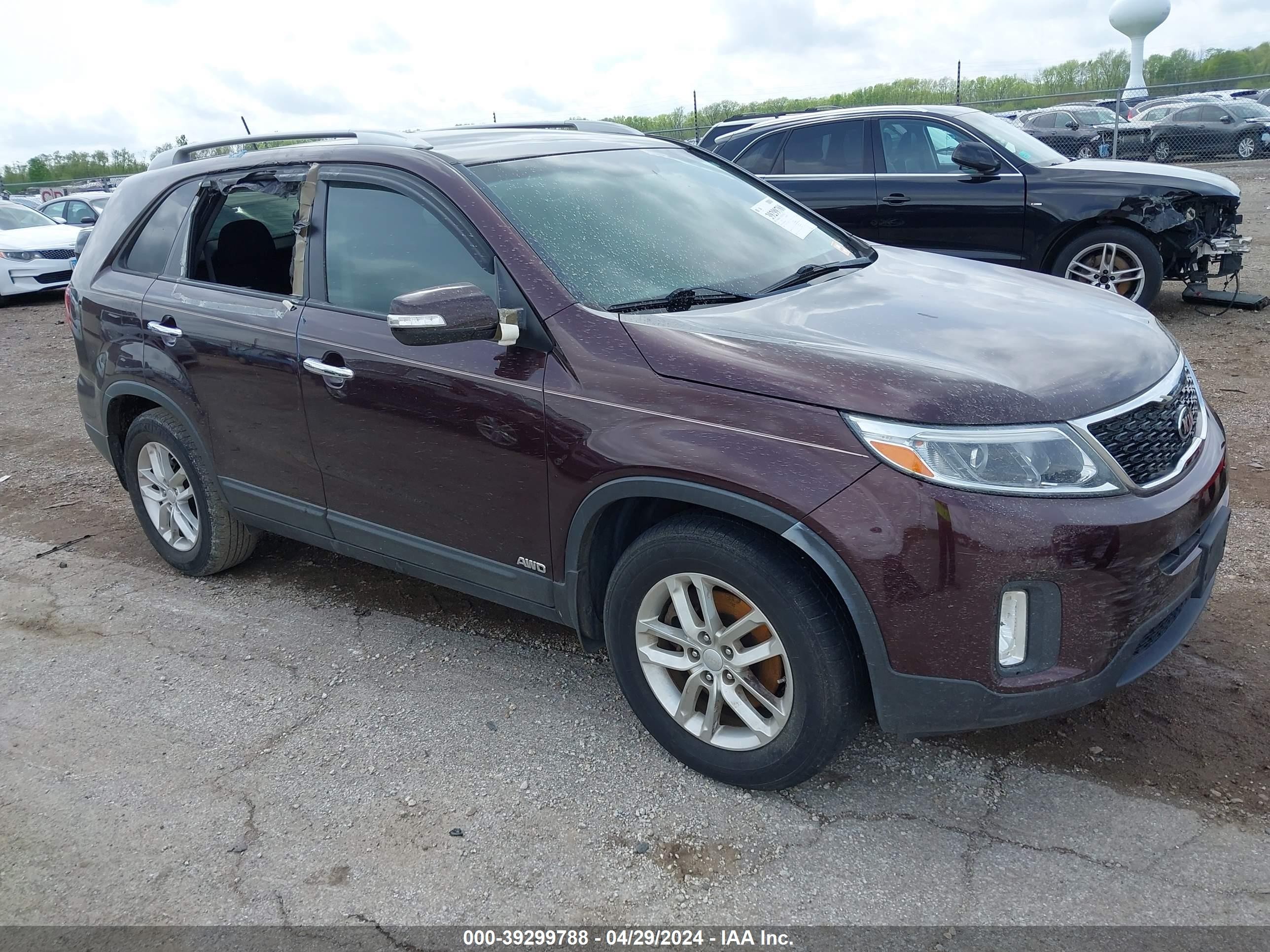 KIA SORENTO 2015 5xyktca69fg573308