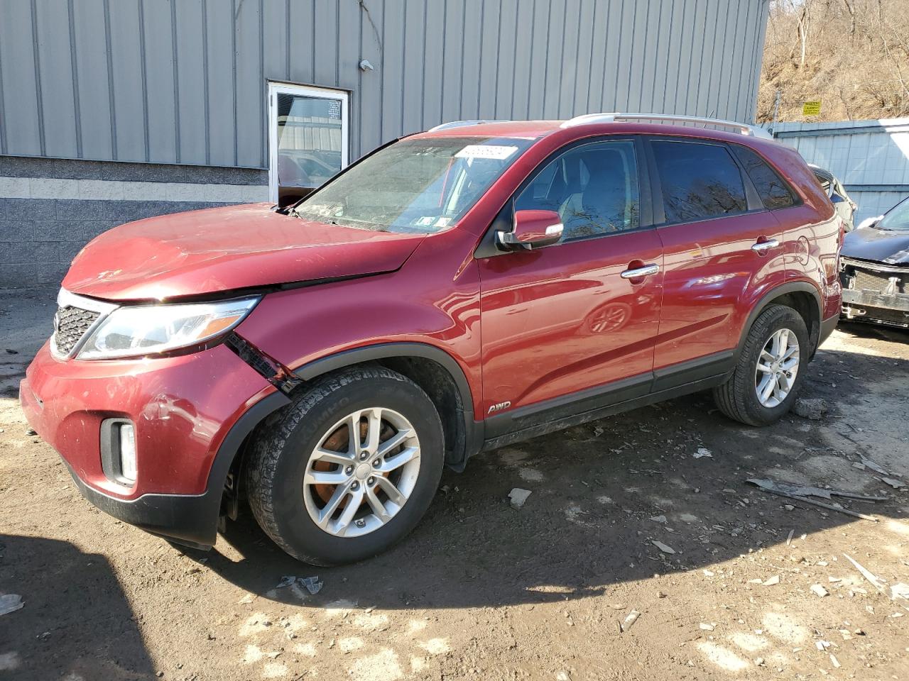 KIA SORENTO 2015 5xyktca69fg607263