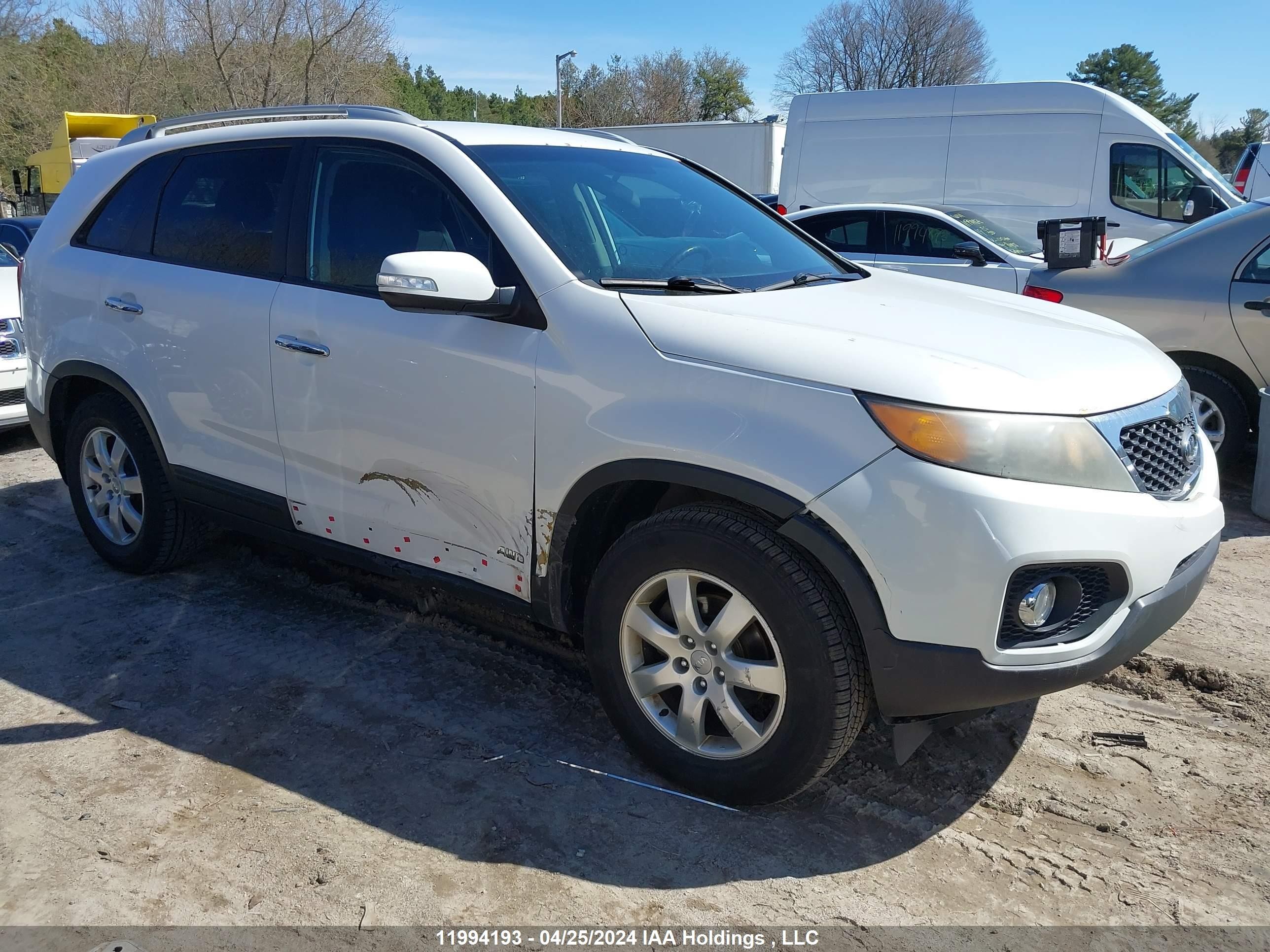 KIA SORENTO 2012 5xyktca6xcg213329