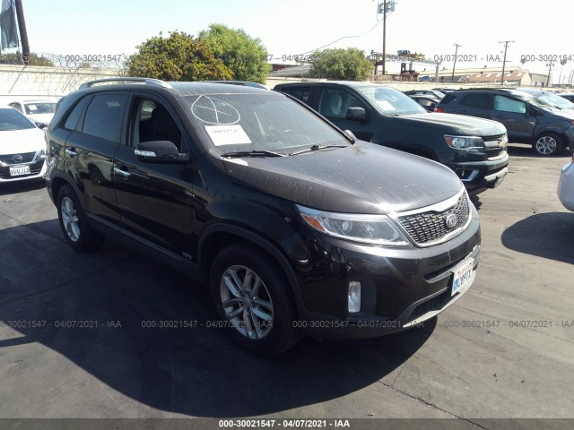 KIA SORENTO 2014 5xyktca6xeg438708