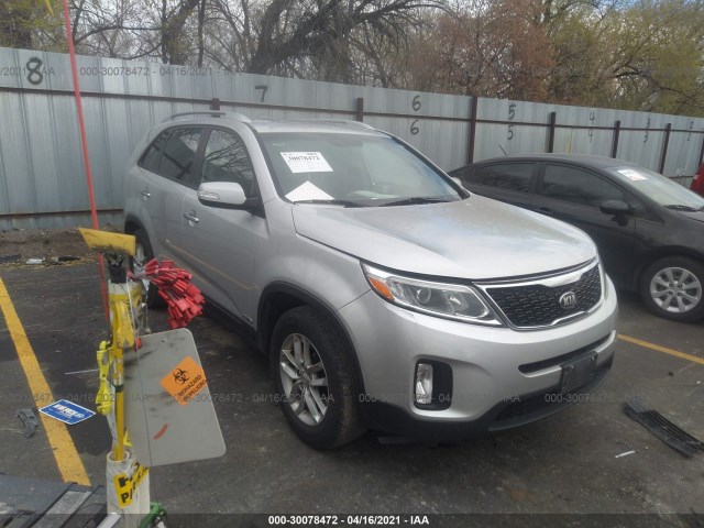 KIA SORENTO 2014 5xyktca6xeg465603