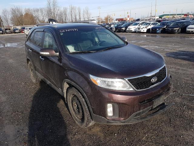 KIA SORENTO LX 2014 5xyktca6xeg473555