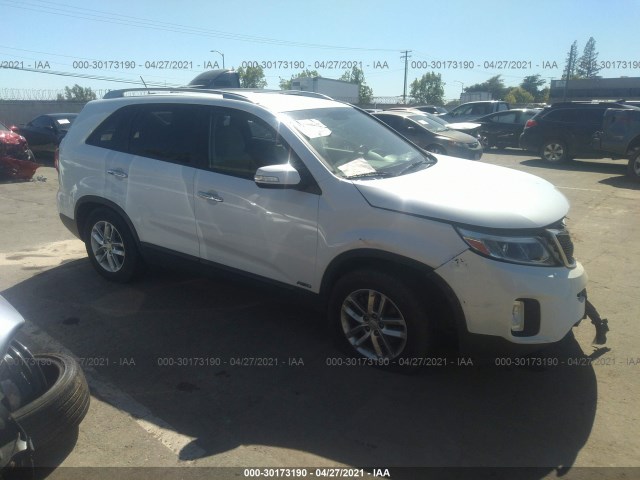 KIA SORENTO 2014 5xyktca6xeg475757