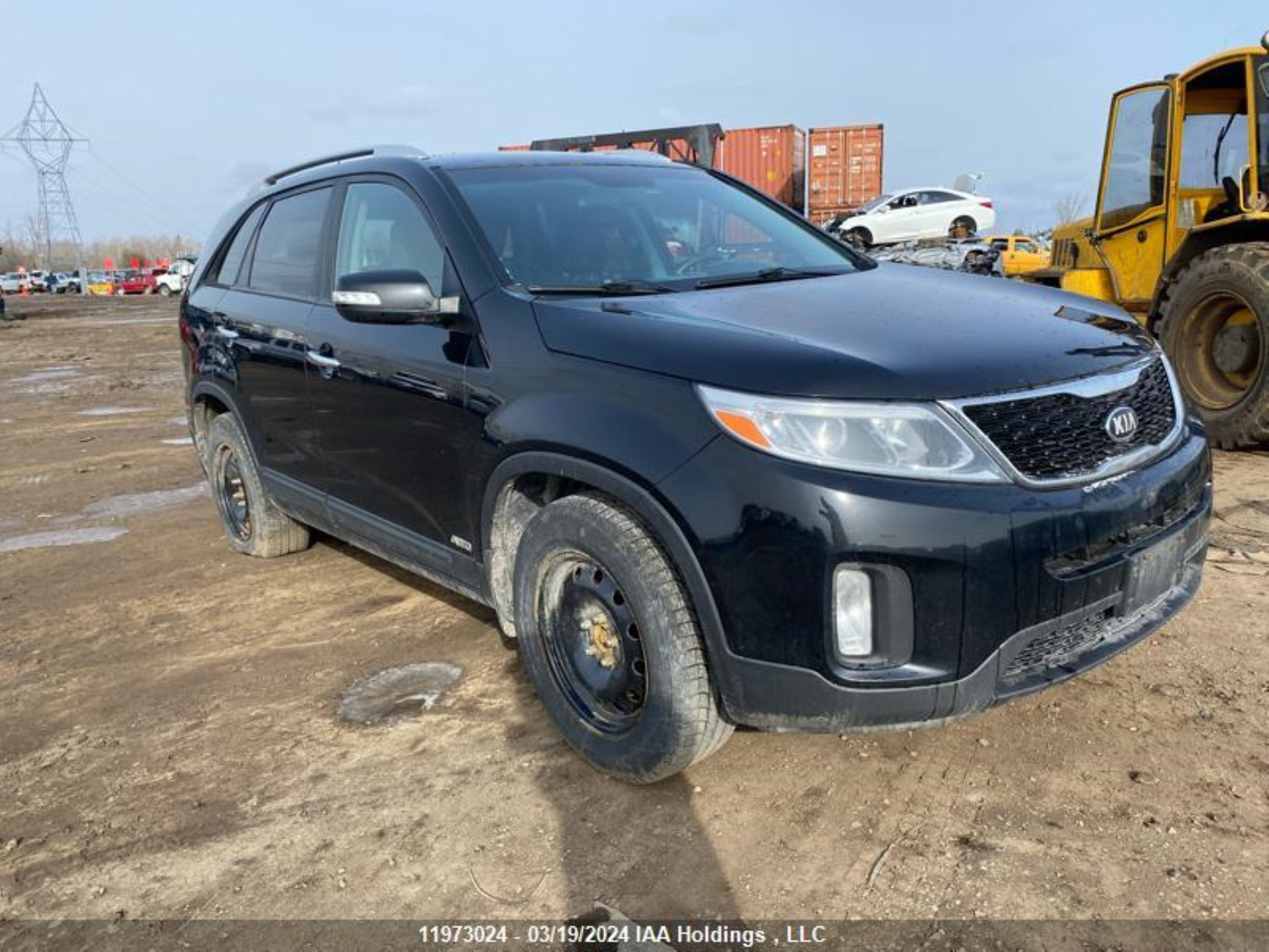 KIA SORENTO 2014 5xyktca6xeg492879