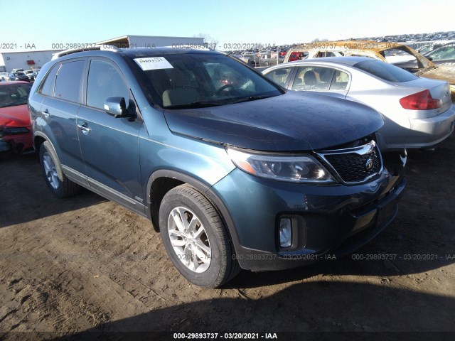 KIA SORENTO 2014 5xyktca6xeg507347