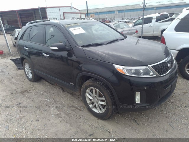 KIA SORENTO 2014 5xyktca6xeg511656