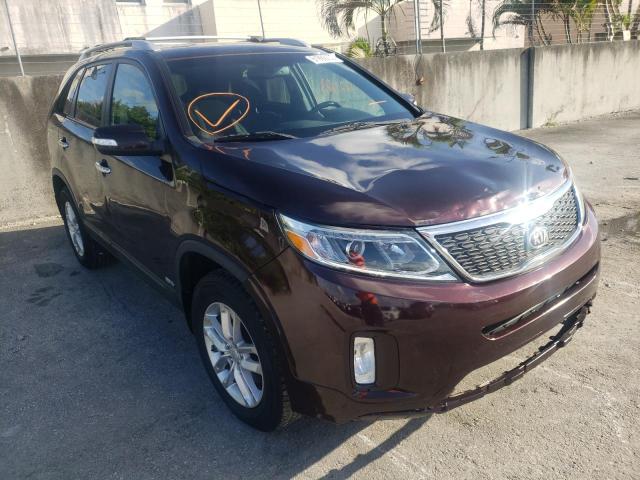 KIA SORENTO LX 2014 5xyktca6xeg529896