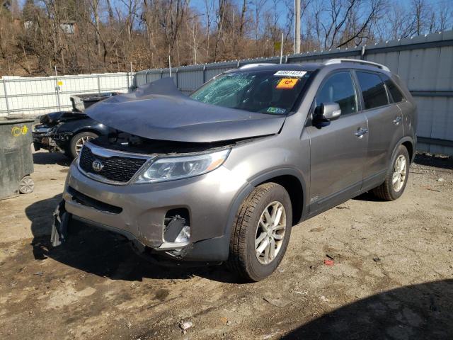 KIA SORENTO LX 2015 5xyktca6xfg653894