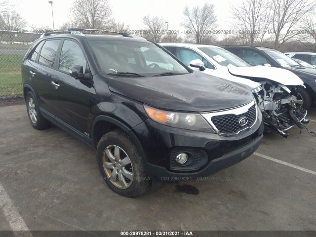 KIA SORENTO 2011 5xyktda13bg186824