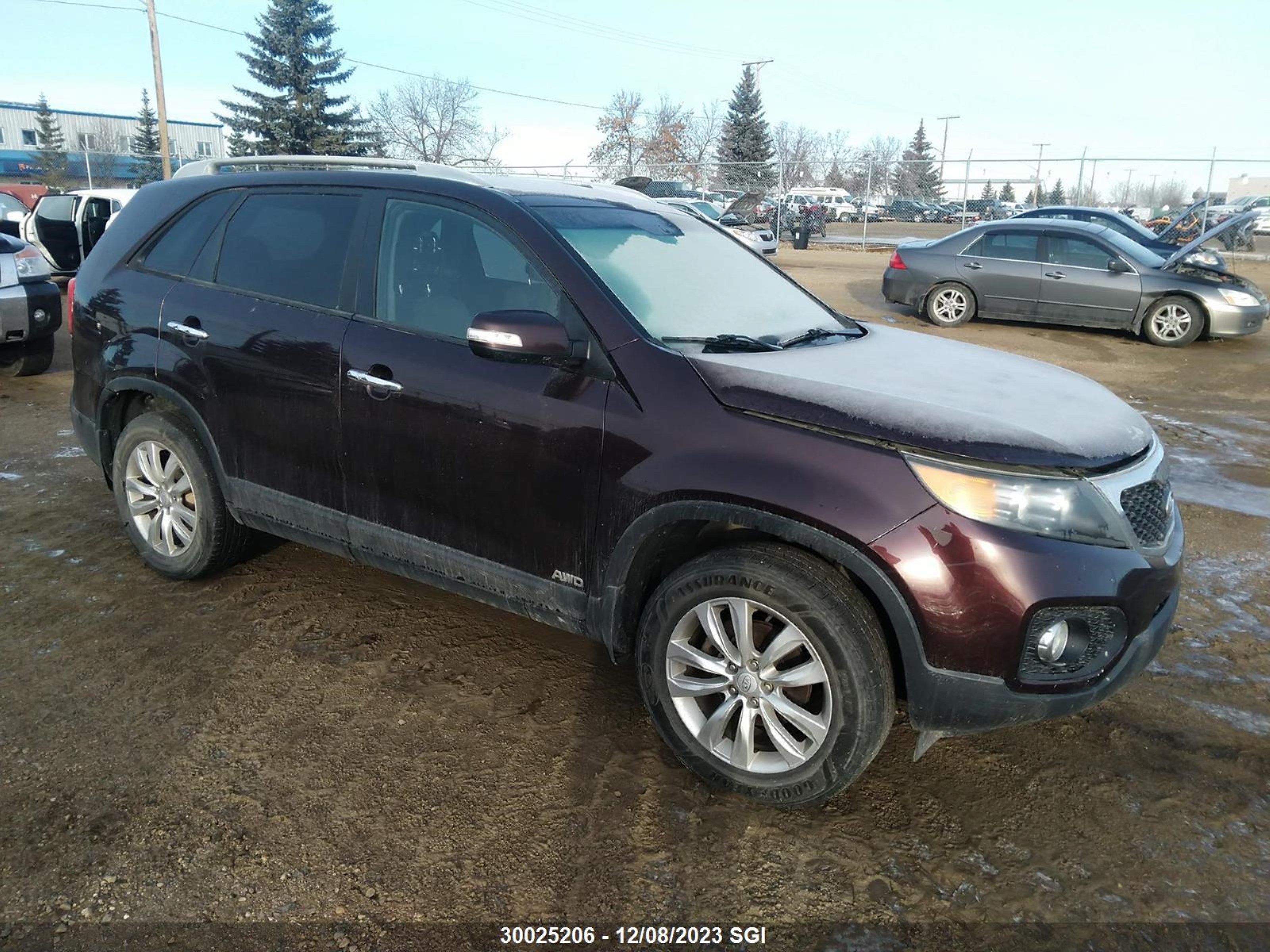 KIA SORENTO 2011 5xyktda20bg096989