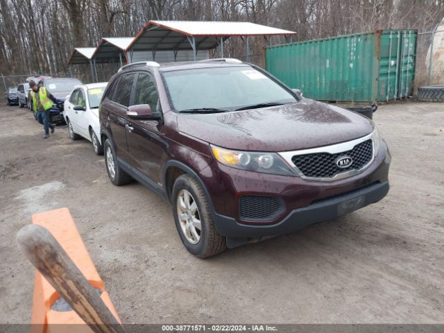 KIA SORENTO 2013 5xyktda20dg376625