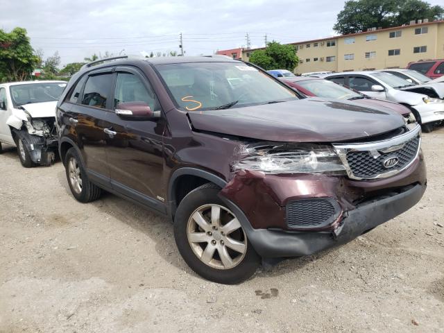 KIA SORENTO LX 2013 5xyktda21dg310102