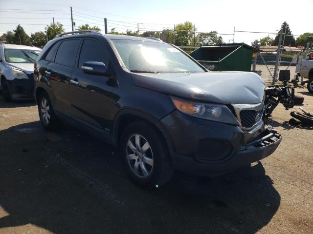 KIA SORENTO LX 2013 5xyktda21dg390016