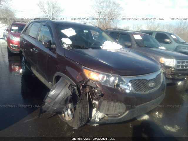 KIA SORENTO 2012 5xyktda22cg243573